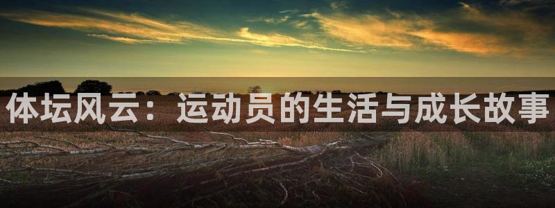 米兰体育官方正版app娱乐下载:体坛风云:运动员的生活与成长