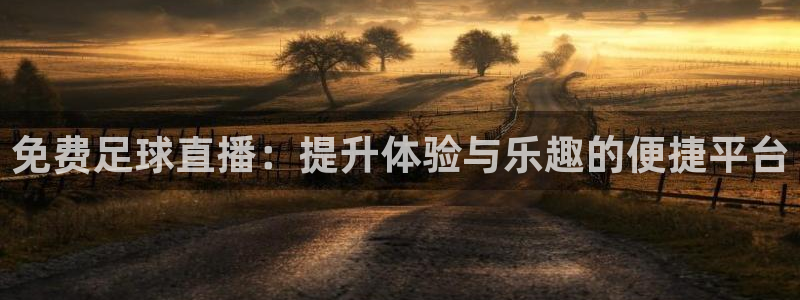 斗球体育app免费直播：免费足球直播：提升体验与乐趣的便捷平台